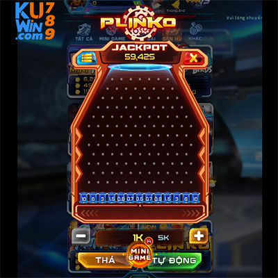 Cách chơi game KM zic zắc plinko đơn giản nhất 